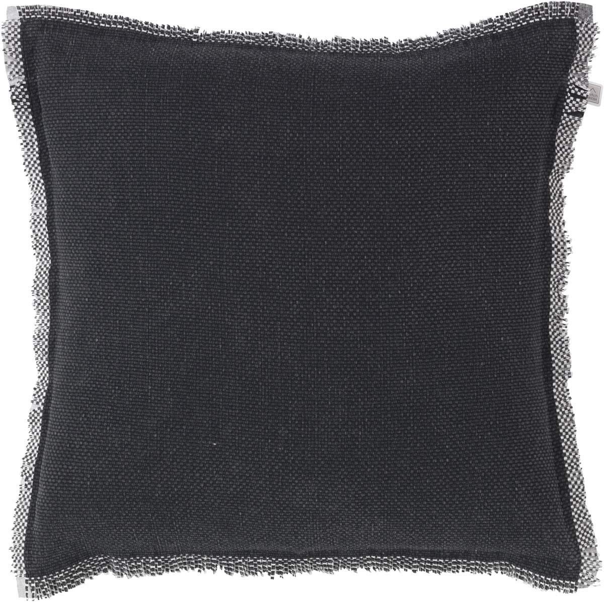 Omgoods - Decoratieve Kussen Burto van 100% Katoen 45x45 cm Zwart