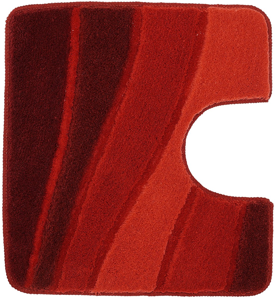 Omgoods - Badmat Ocean in Garnet 55 x 50 cm