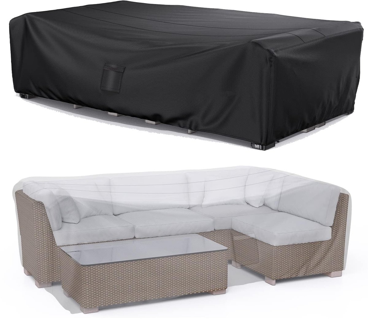 Omgoods - Waterdichte Tuinmeubelhoes 200x160x70cm van 600D Oxford