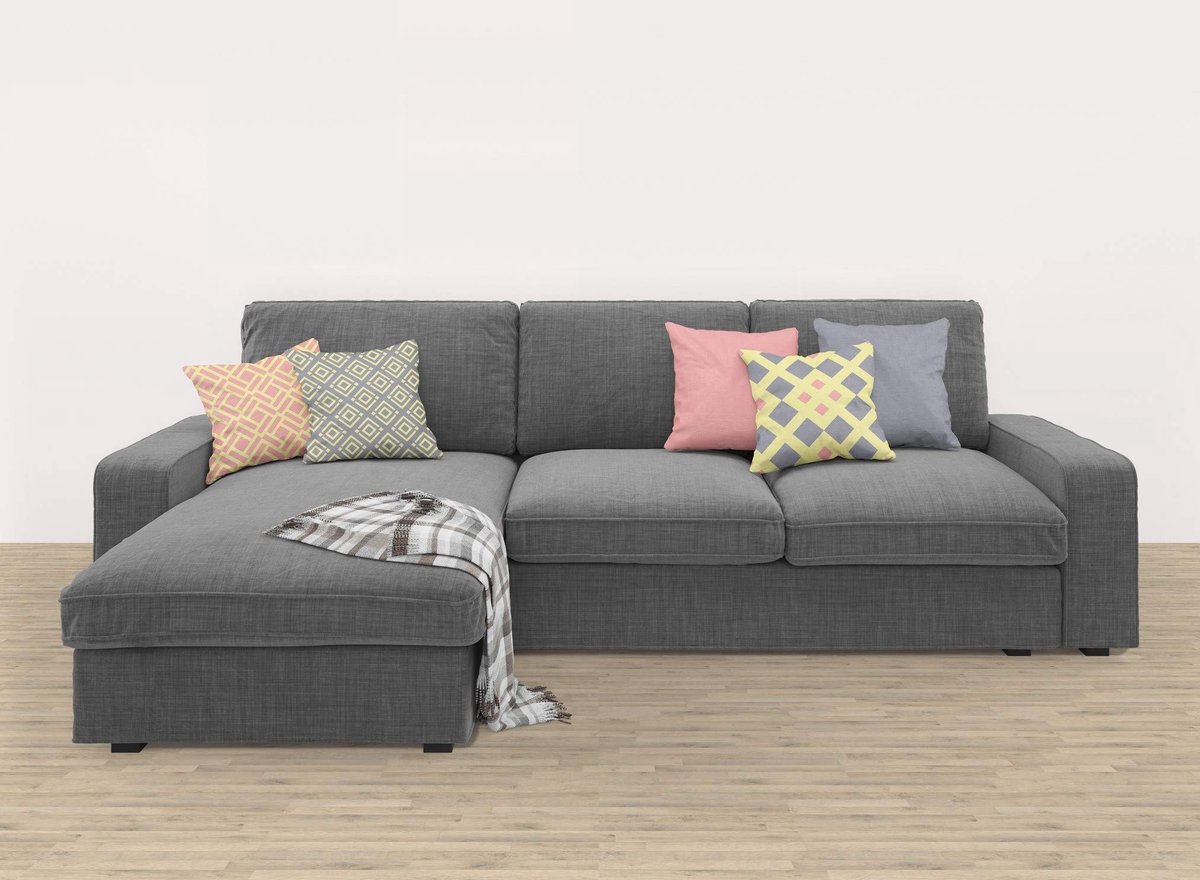 Omgoods - Set van 5 Decoratieve Kussenhoezen 45x45 cm