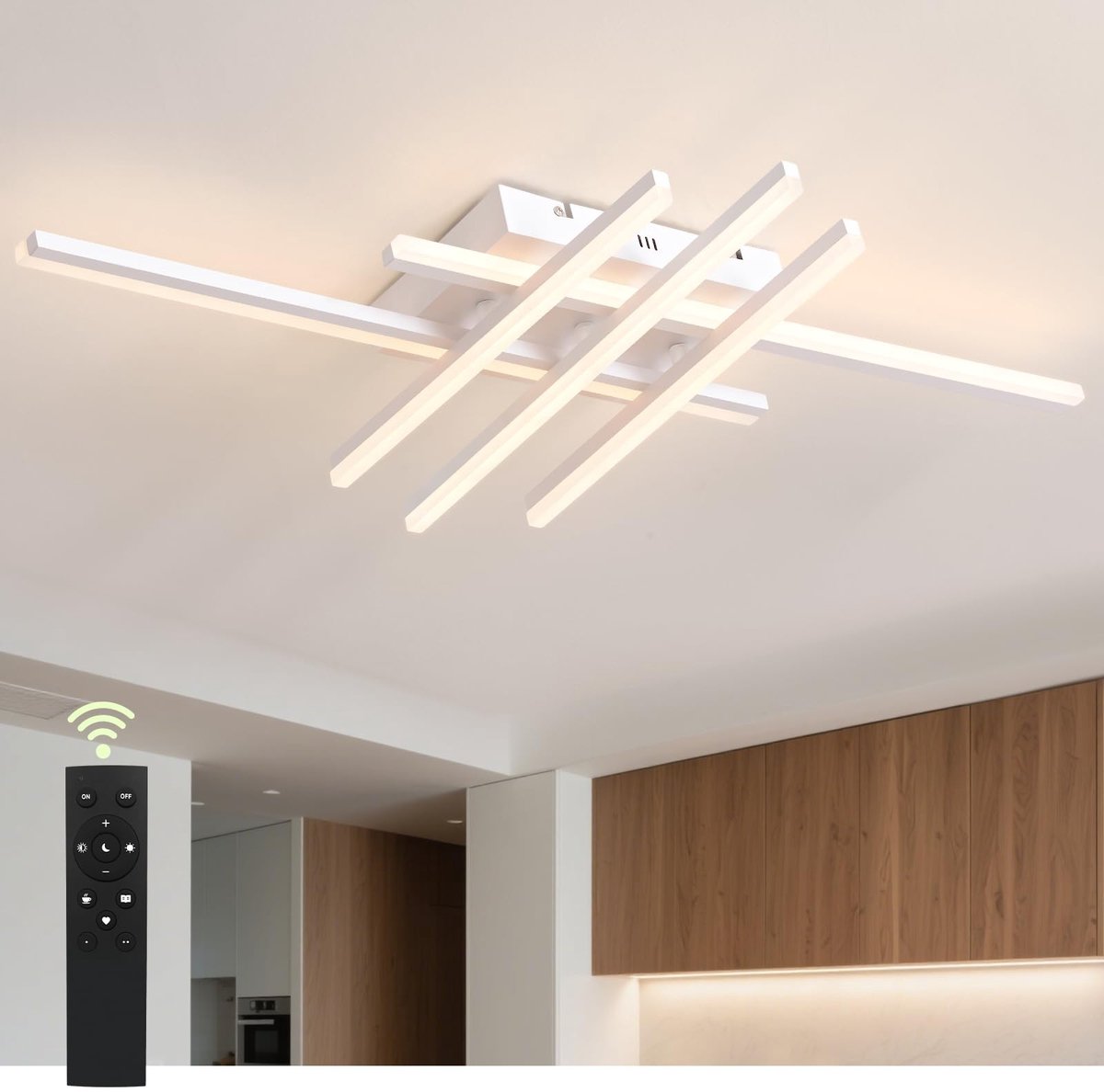 Omgoods - LED Plafondlamp met Afstandsbediening en Dimbaar