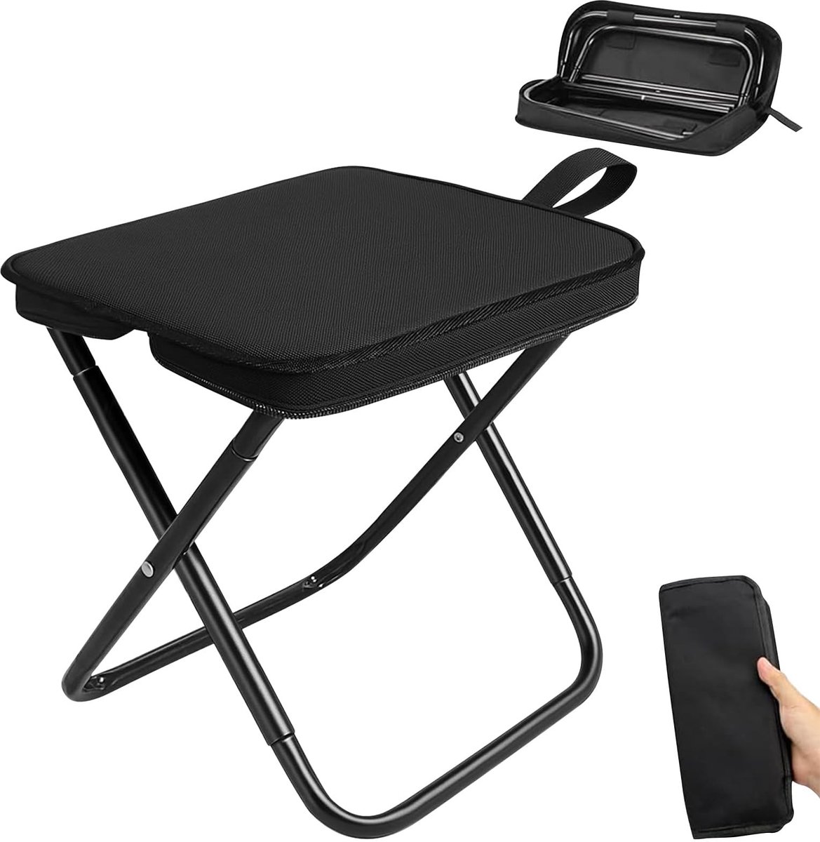 Omgoods - Camping Stoel met Draagvermogen tot 150 kg