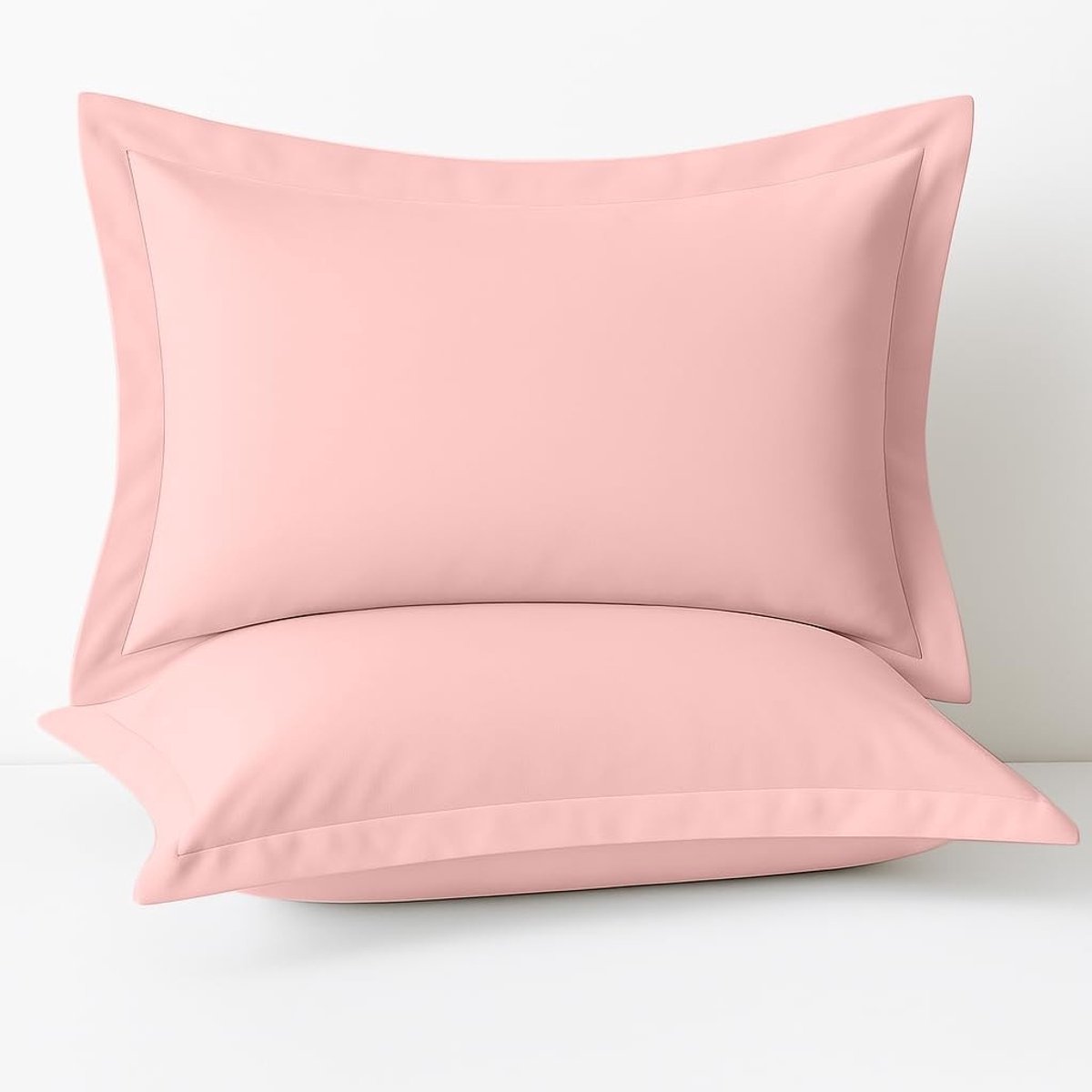 Omgoods - Zware Kwaliteit 100% Egyptisch Katoen Kussenslopen - Extra Groot en Blush Roze