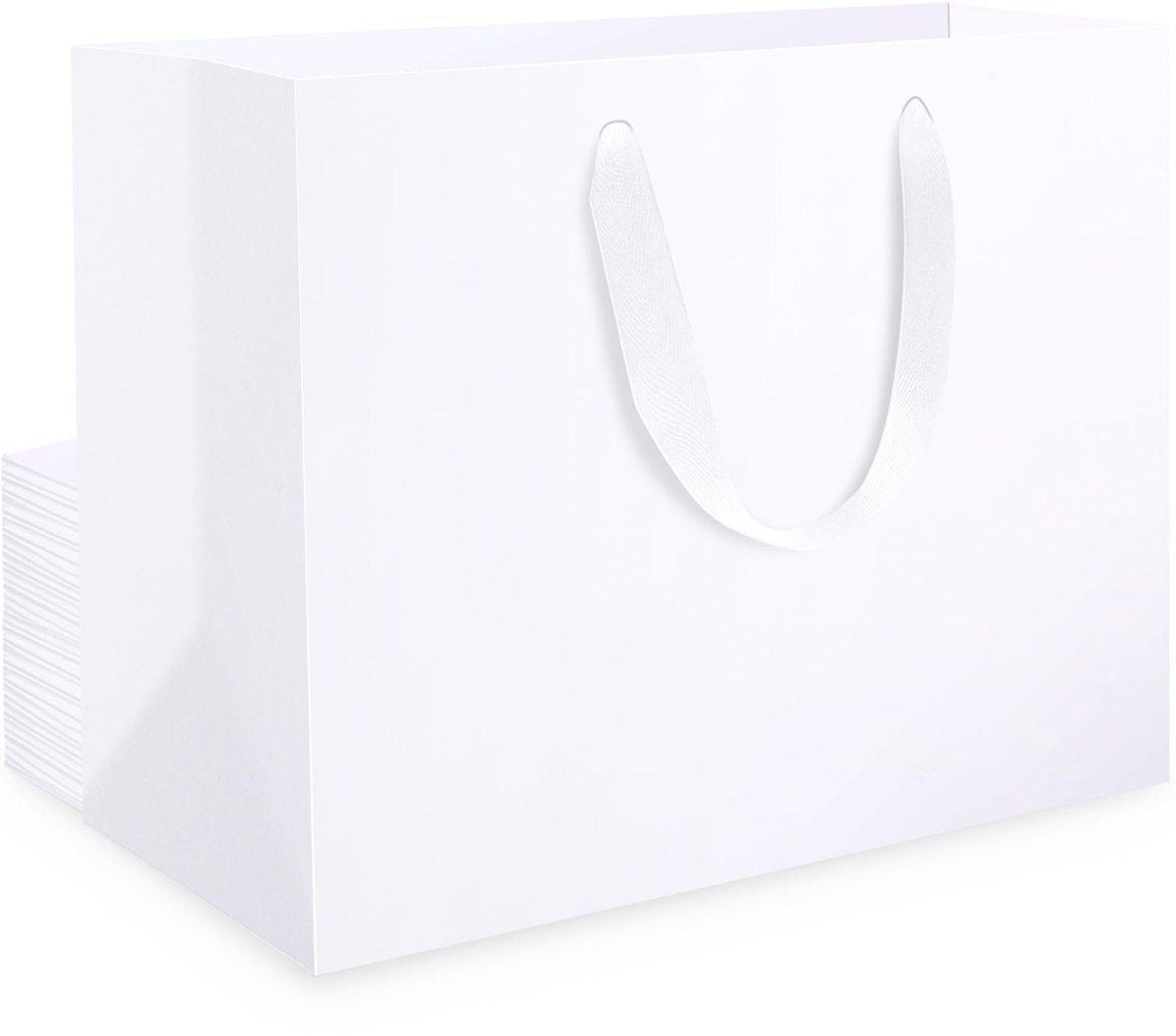 Omgoods - Set van 20 Witte Cadeauzakken van Kraft Papier XL