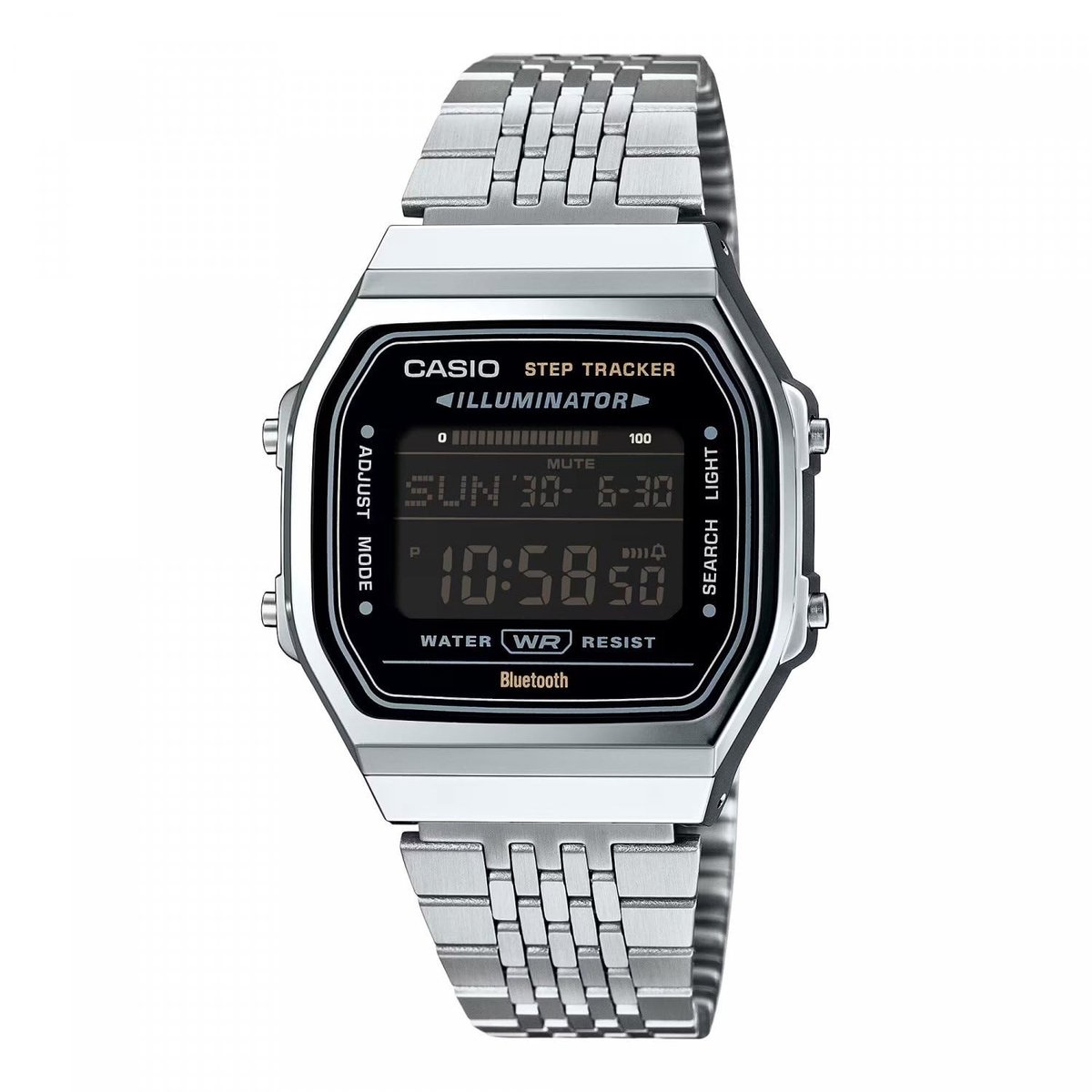 Omgoods - Unisex Horloge met Roestvrijstalen Band en Diverse Functies