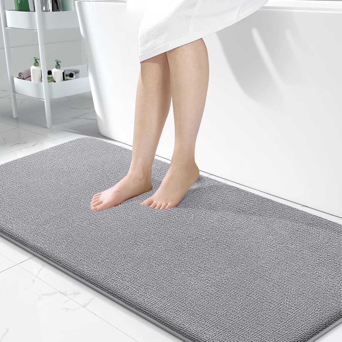Omgoods - Zachte Memory Foam Badmat met Antislip voor Badkamer