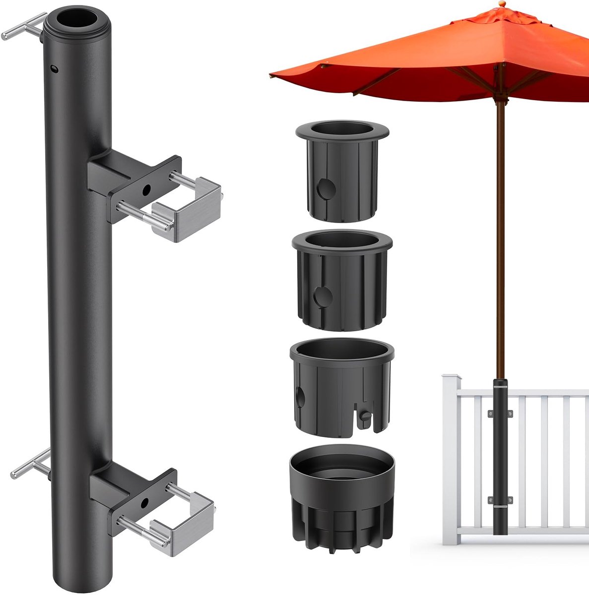 Omgoods - Umbrella Clamp voor Balkon en Patio