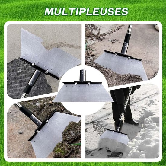 Multifunctionele Reinigingsschep - Tuinreiniging - Ideaal voor Onkruid en Mos van Merkloos	 — afbeelding 3
