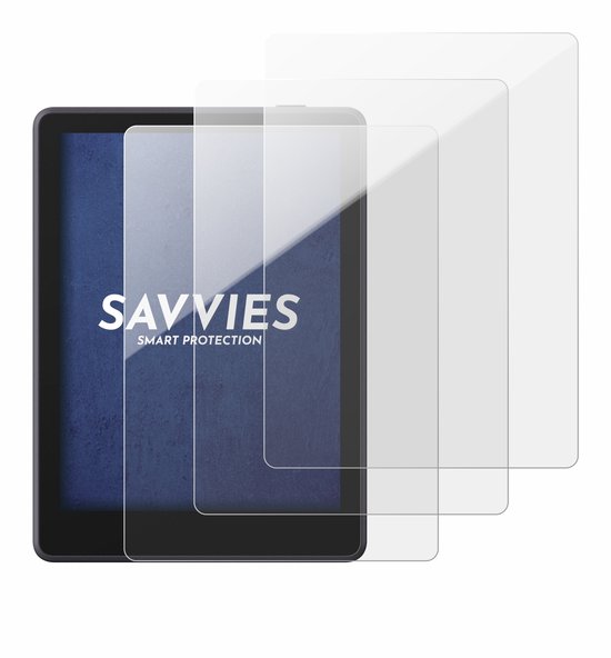 3 Stuks Savvies Screenprotector - geschikt voor Boox Go 6 Gen II - beschermfolie glas transparant — afbeelding 5