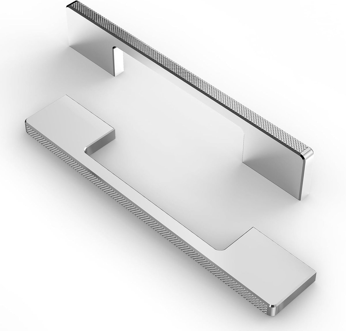 10 stuks kastgrepen, gesneden ontwerp, roestvrij staal, 160 mm gatafstand, keukengrepen, chroom, ladegrepen, meubelgrepen, keuken, keukenkasten
