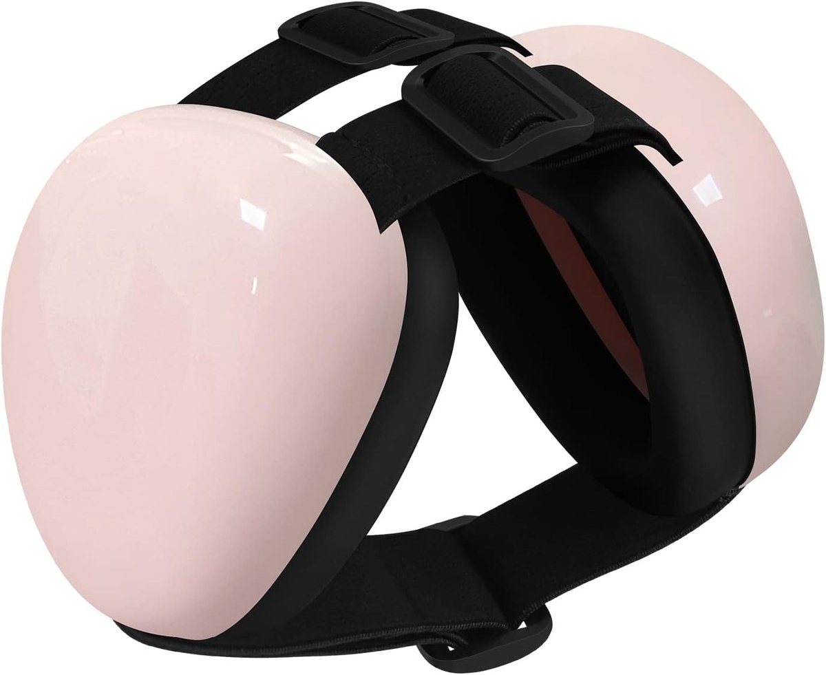Oorbeschermers voor gehoorbescherming 29dB NRR oorbeschermers geluidsbescherming (medium, roze)
