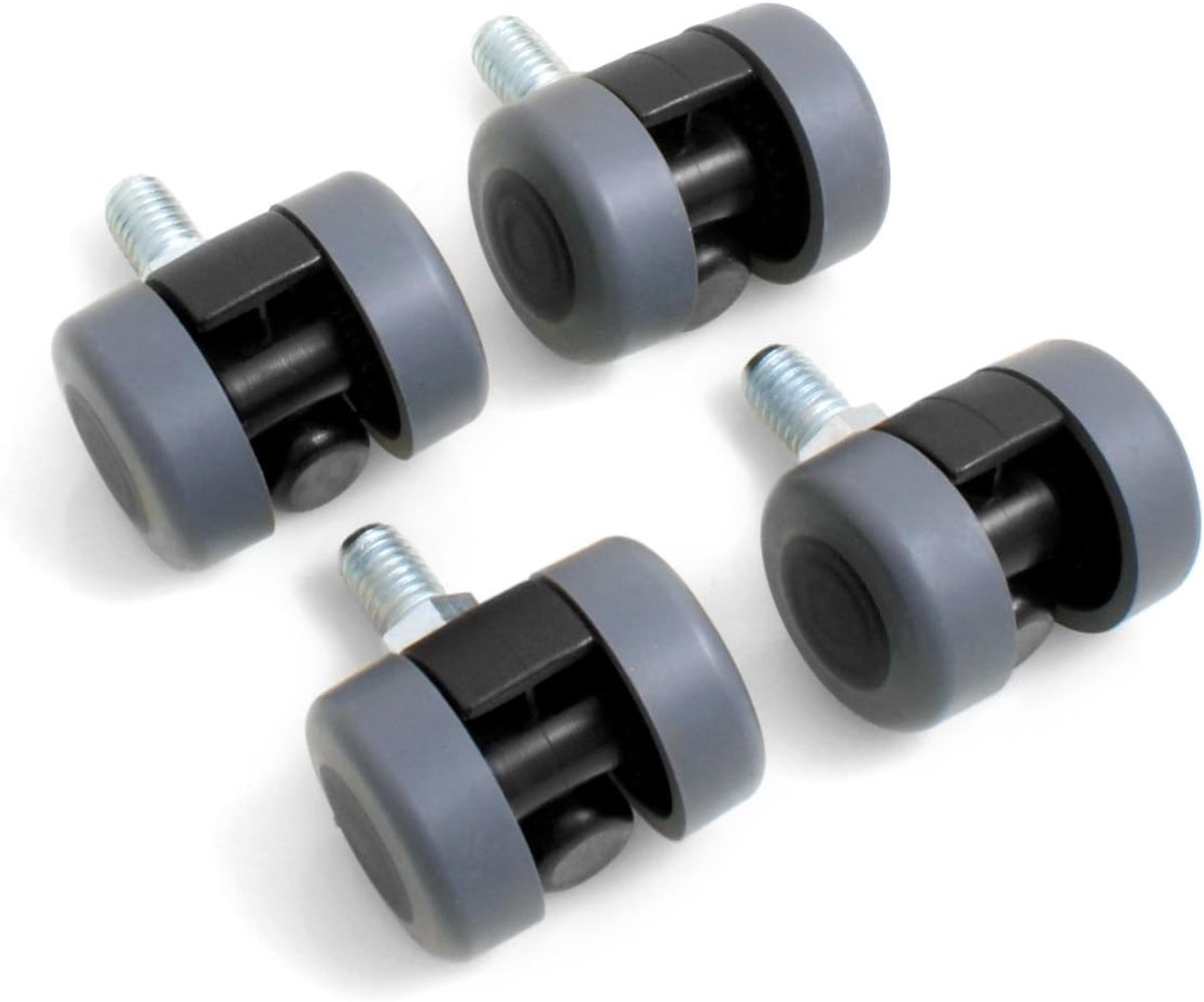 dubbele rol meubelrol meubelrollen meubels meubels dubbele rol met schroefdraad M10x15mm
