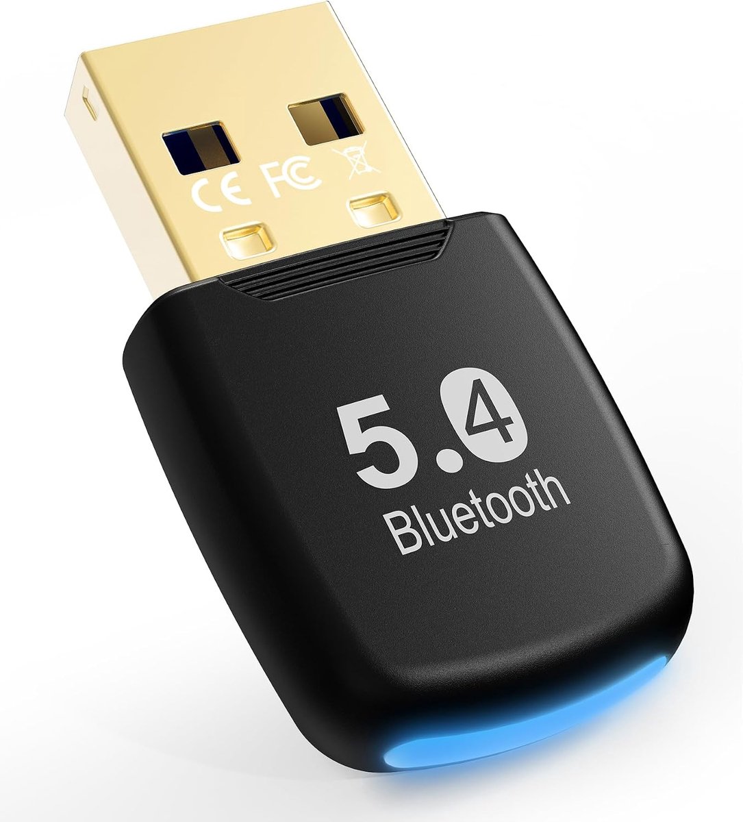 Bluetooth Adapter PC - Bluetooth 5.4 USB Dongle - Plug and Play - Voor snelle verbindingen - ShopVlot