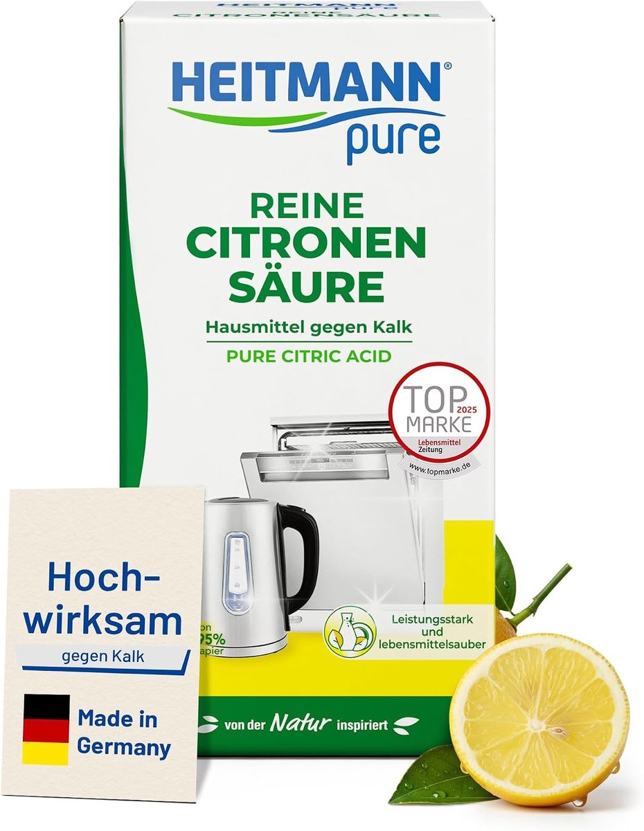 SnelShoppen - Citroenzuurpoeder - Ecologische Ontkalker - 350 g - Natuurlijk en Veelzijdig voor Keuken en Huishouden - Ideaal voor Koffiezetapparaat,