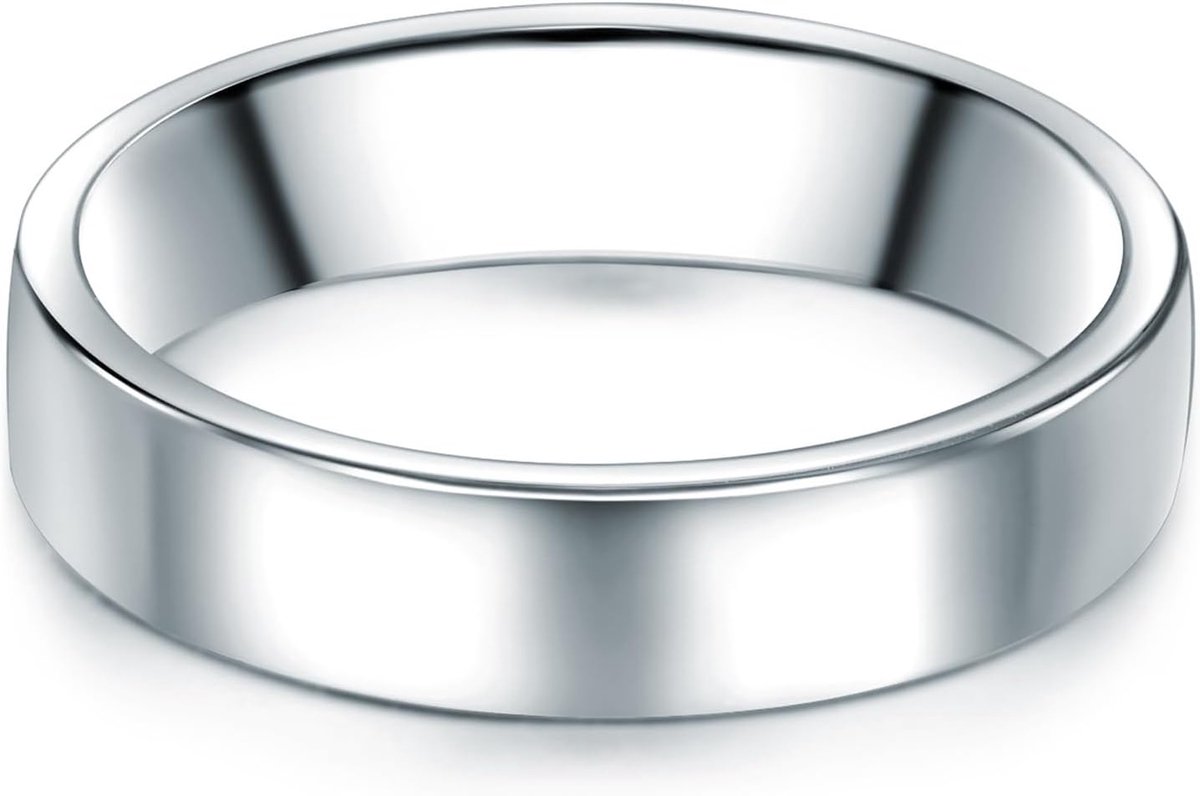 Herenring Verlovingsring Sterling zilver 925 - Heren Trouwring voor Verloving of Huwelijk