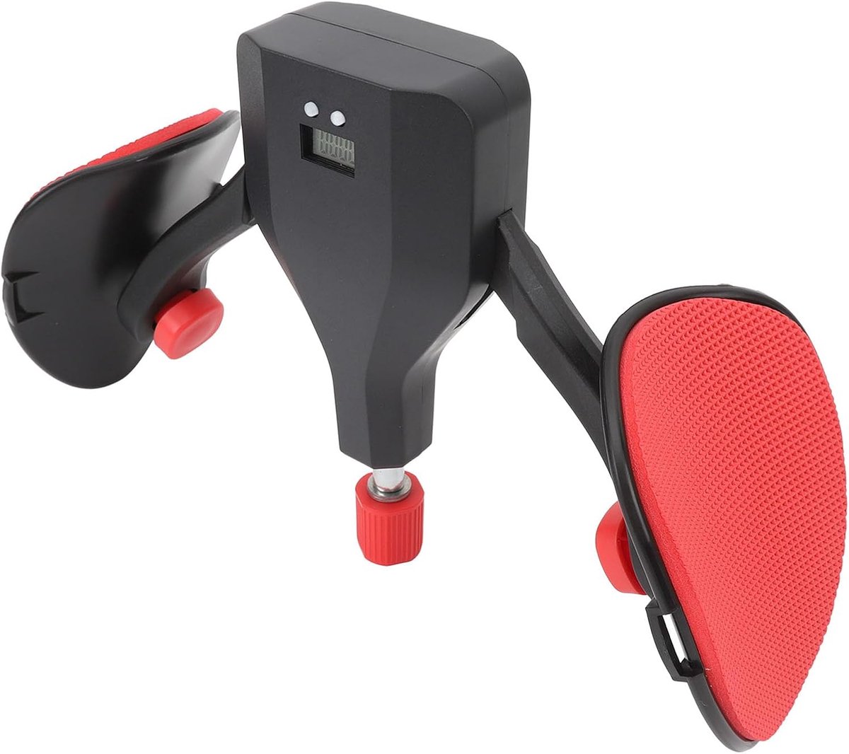 SnelShoppen - Dijtrainer Verstelbaar 10-35 Kg Beentrainingsapparatuur met Digitale Teller voor Thuisgym, Krachttraining, Comfort, EVA-schuim, Fitness