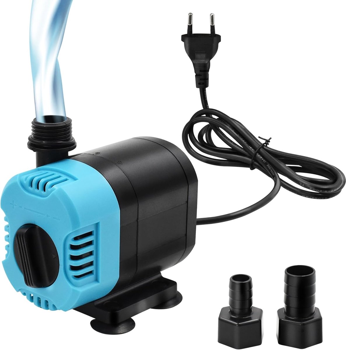 SnelShoppen - Submersibele Waterpomp 1200 L/h, 15 W, Ultra Stille Waterfontein Pomp, Waterdicht IPX8, Verstelbare Kleine Vijverpomp voor Visvijvers, T