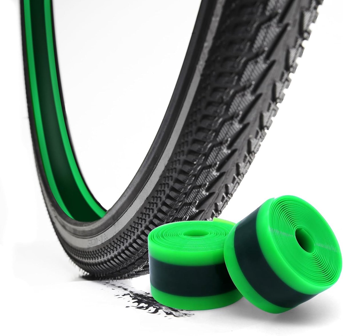 SnelShoppen - Pack van 2 MTB Fietsgaten Tubes Geschikt voor 12 16 18 20 24 26 27.5 29 Inch Banden - Ideaal voor BMX, MTB en Wegfietsen