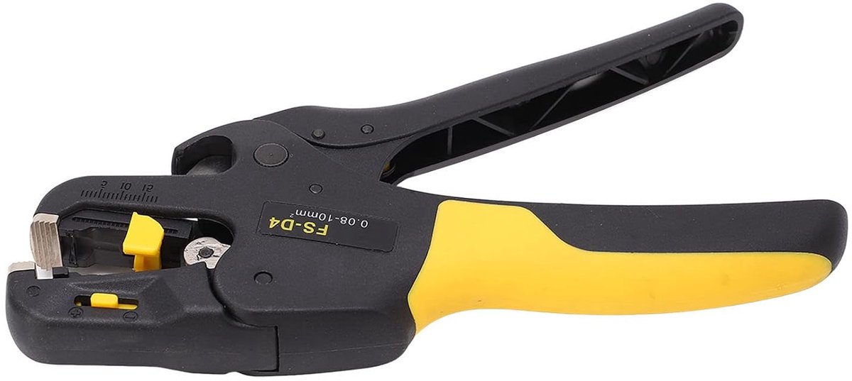 Wire Stripper Automatic Adjustable Cable Stripper with FS D4 Wire Stripper (0.08-10mm²) - ShopVlot