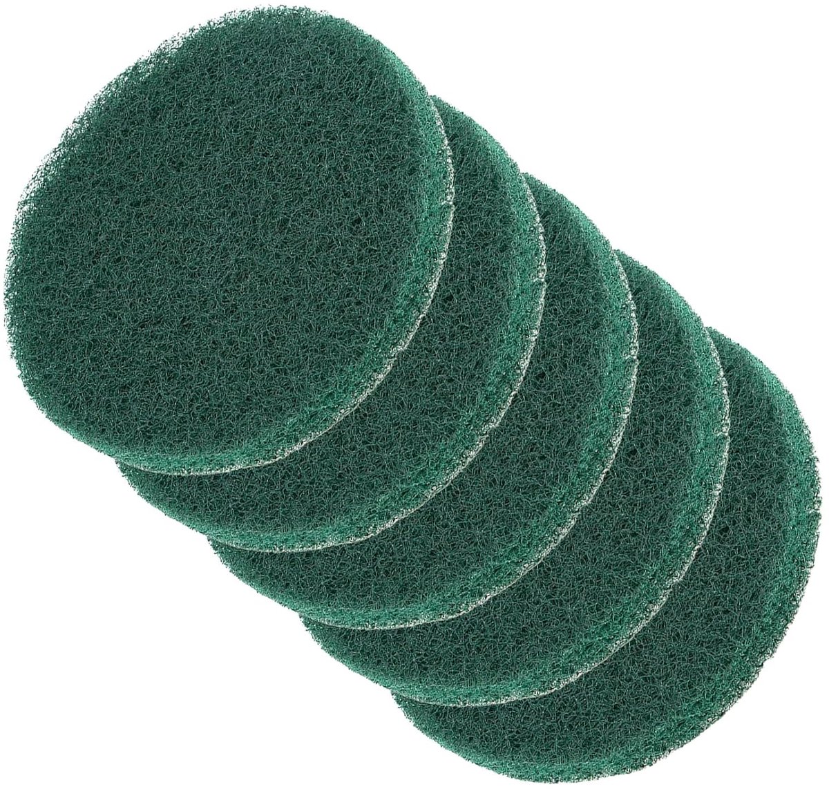 SnelShoppen - Drill Borstel Power Schuur Pads 5 Inch 122mm 240 Korrels - Bad en Tegel Cleaner Huishoudelijke Schoonmaak Tool - 5 Stuks