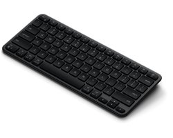 Satechi Slim EX1 Draadloos Toetsenbord (QWERTY) – Geschikt voor Mac en Windows – Bluetooth 5.3/2.4Ghz met USB-C dongle – Oplaadbaar via USB-C – Koppel met meerdere devices - Grijs