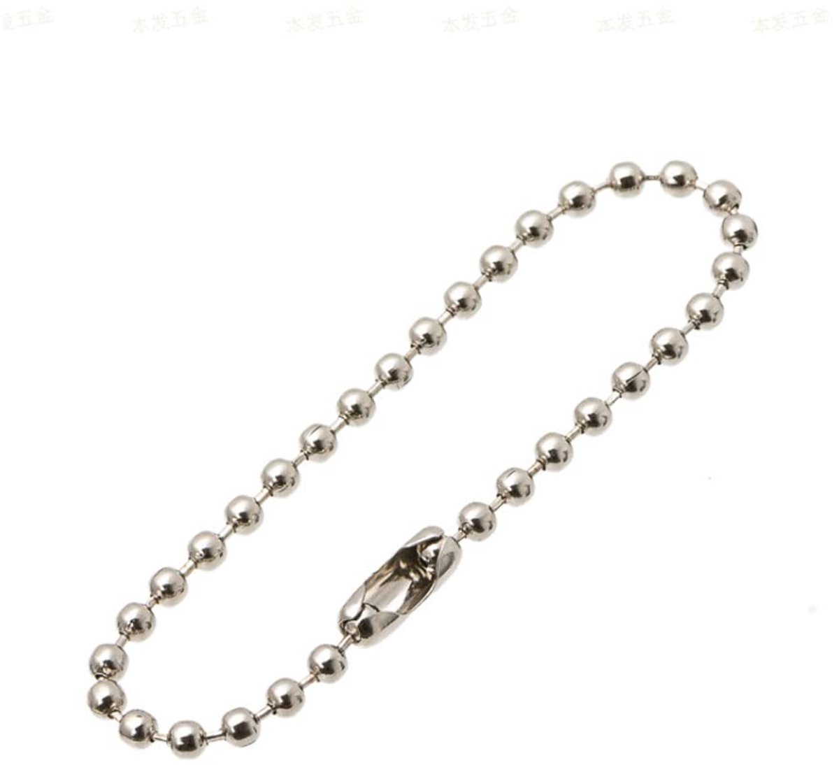 Kogelketting met slot, 10-pack