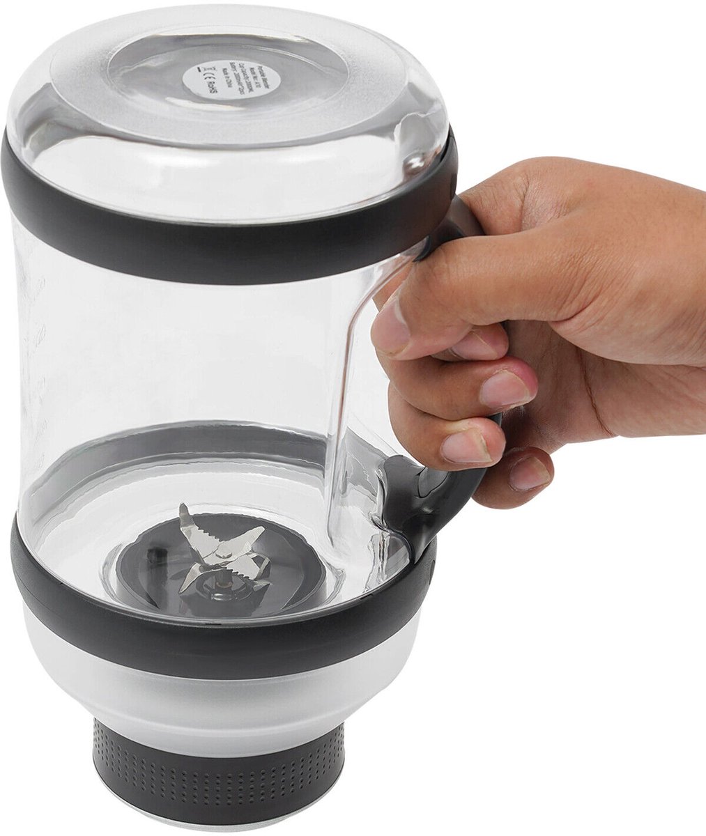 68 oz draagbare elektrische sapcentrifugefles fruitgroenteblender sapcentrifugefles
