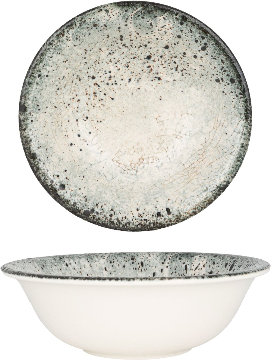 Rinart Kommetje - Sedir - Porselein - 16 cm (400cc) - set van 6