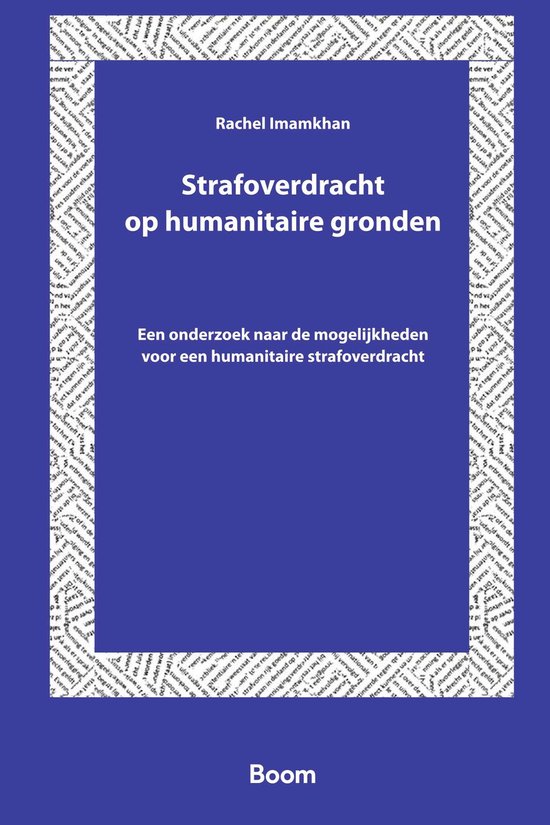 Strafoverdracht op humanitaire gronden - cover