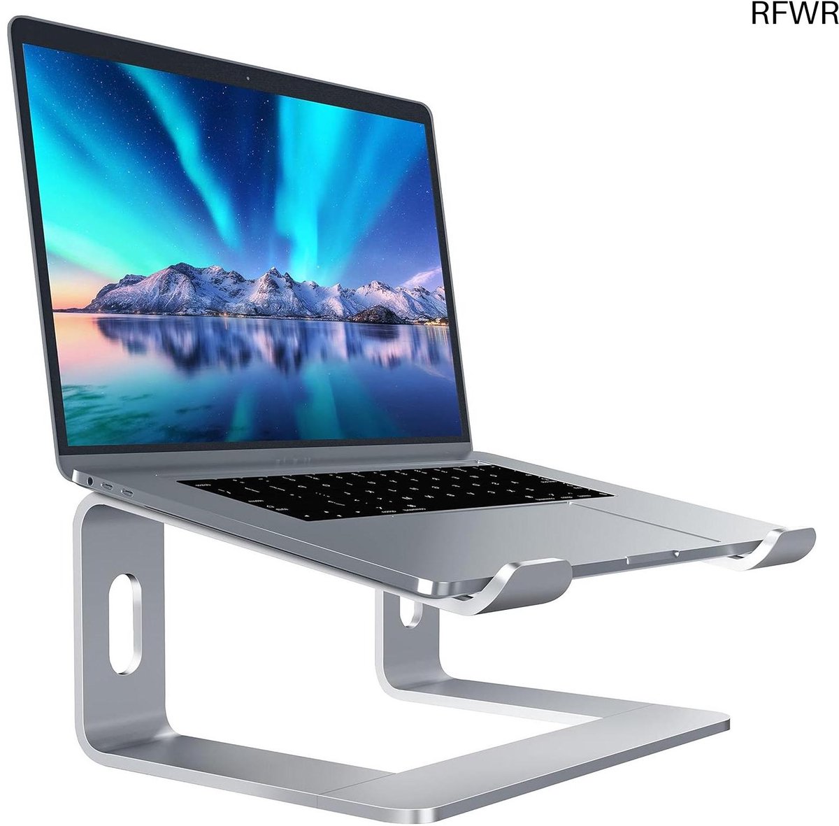 RFWR® Ergonomische Laptopstandaard van Aluminium voor 10-15,6 inch Laptops