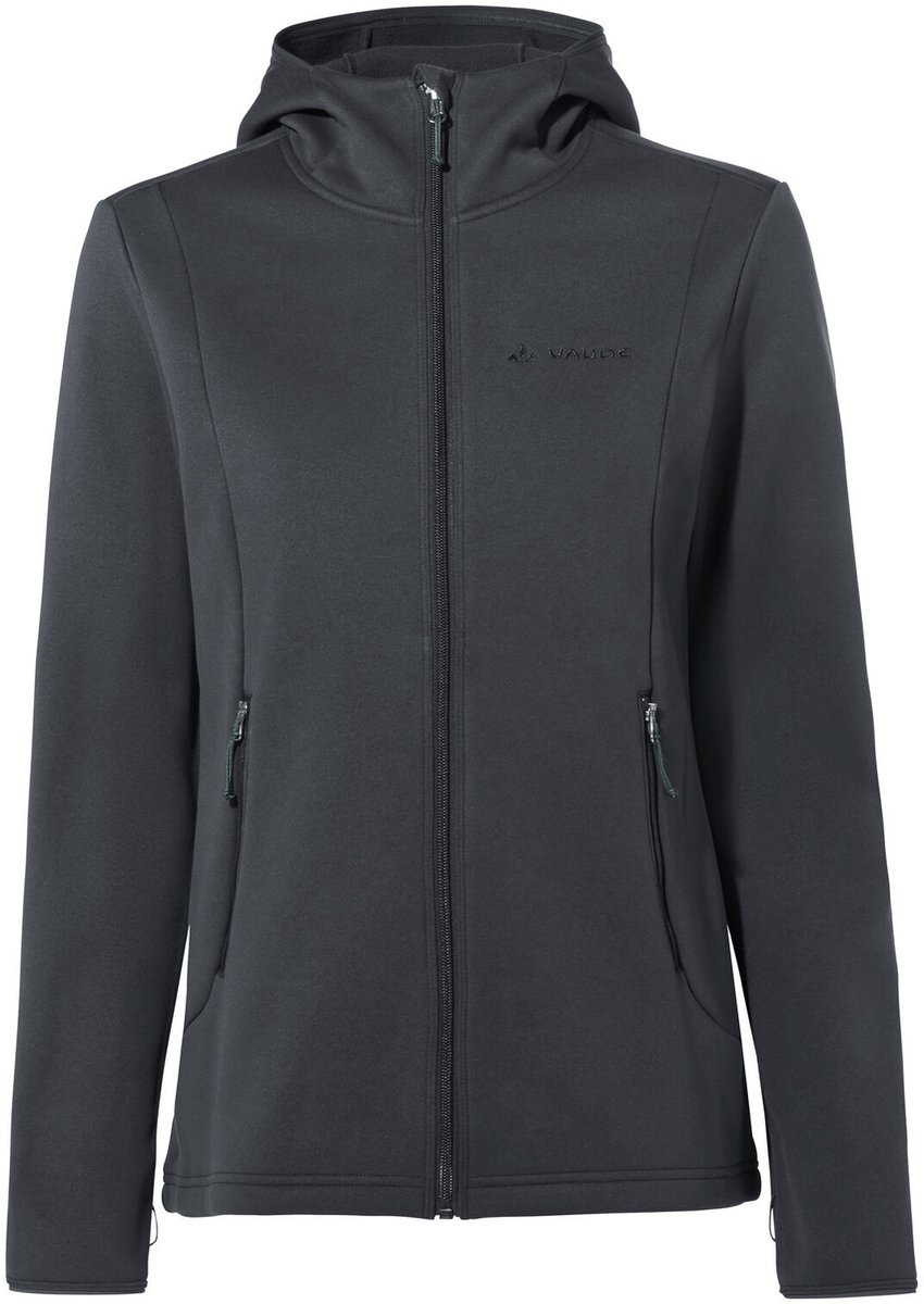 Vaude Idris Fleece Met Volledige Rits Vrouw Zwart