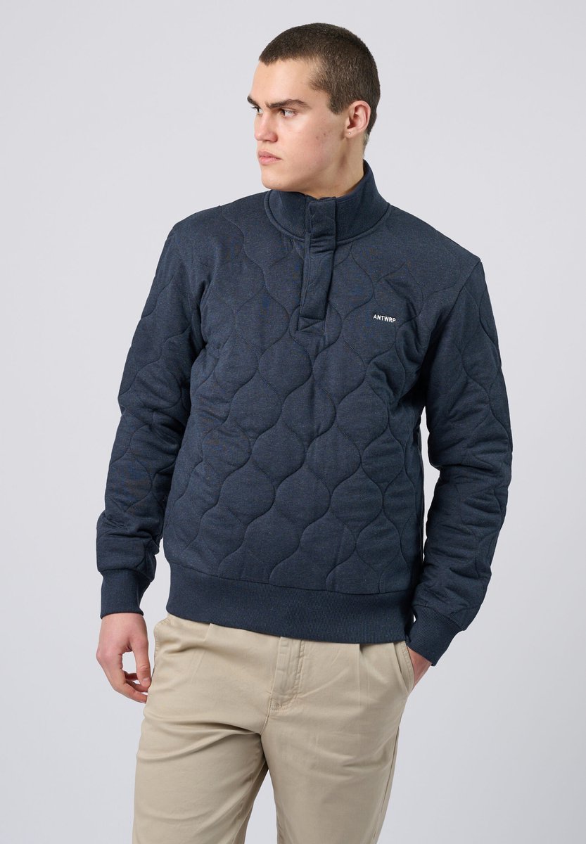 ANTWRP - Heren trui - Maat S - Mannen - MARINE -