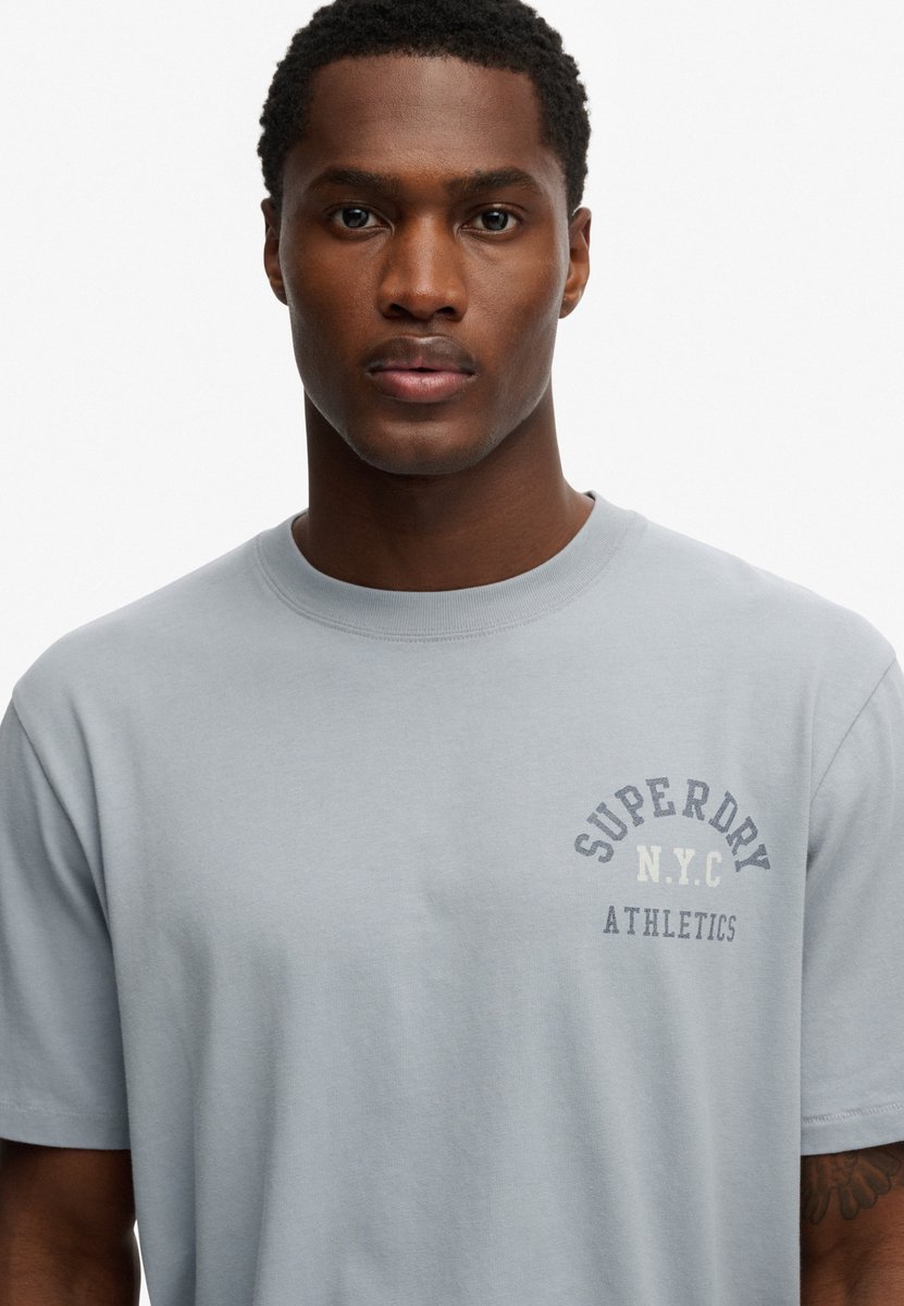 Superdry Athletic Essentials T-shirt Heren T-shirts Denim