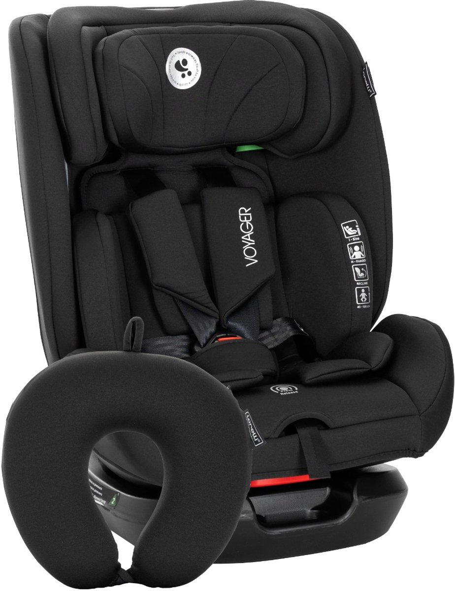 Lorelli Voyager Black 40-150 cm i-Size Autostoel