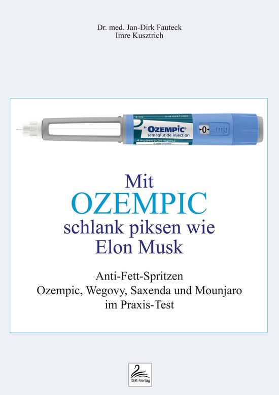 Mit Ozempic schlank piksen wie Elon Musk - cover