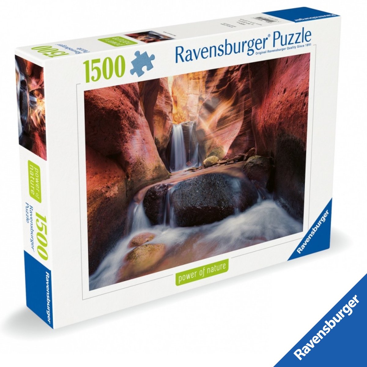Ravensburger 1500 stukjes puzzel: Rode Canyon Waterval