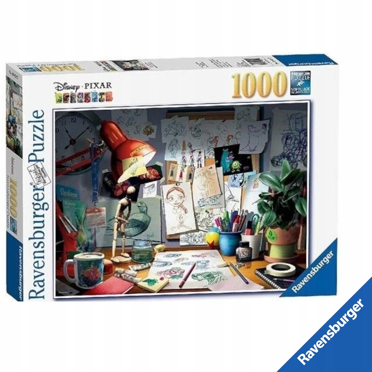 Ravensburger Puzzel 1000 Stukjes Artistiek Bureau Educatief Speelgoed