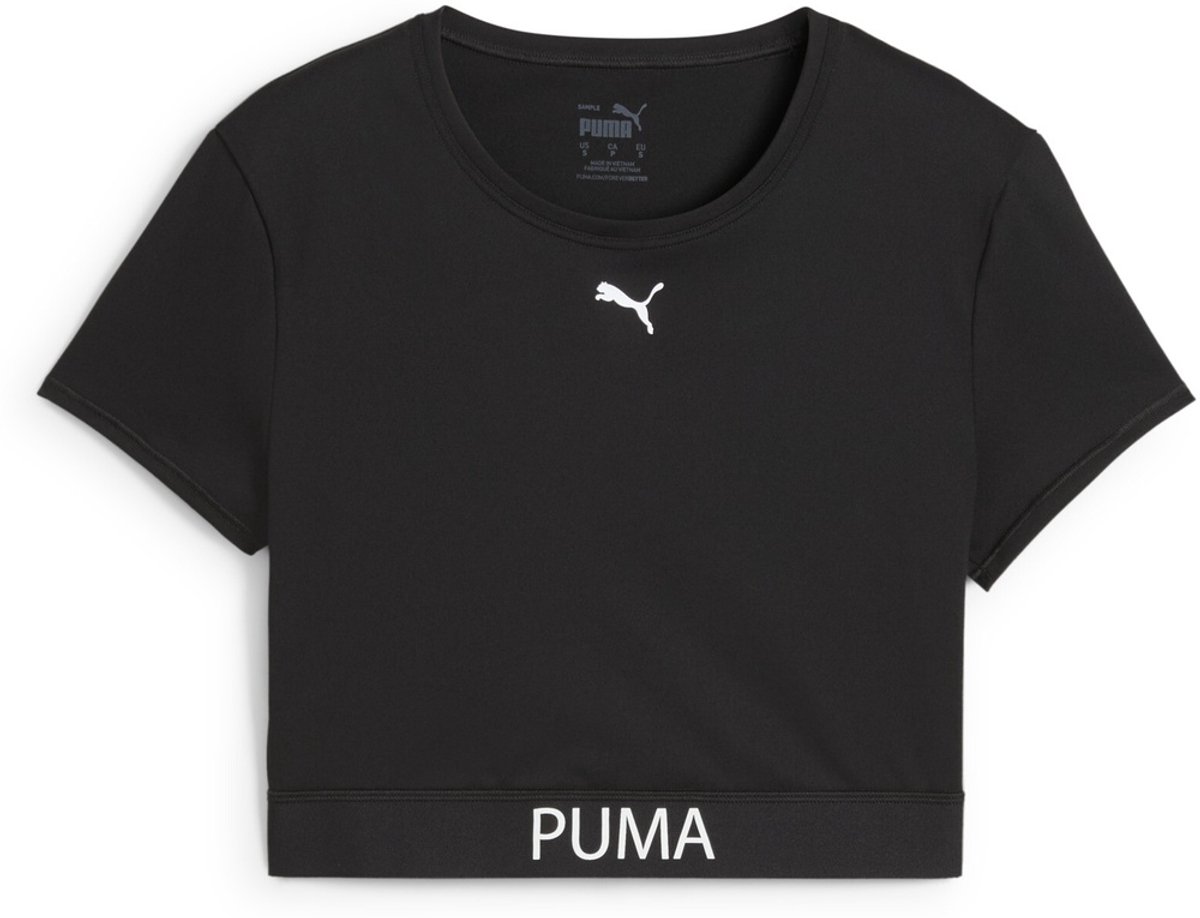 Puma Damen Shirt W STRONG TEE Short 526805 Puma -S Zwart