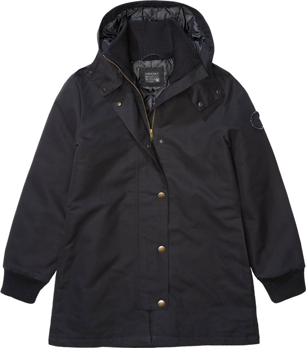 Forvert Lemony Parka Dames Lange jassen - zwart - S
