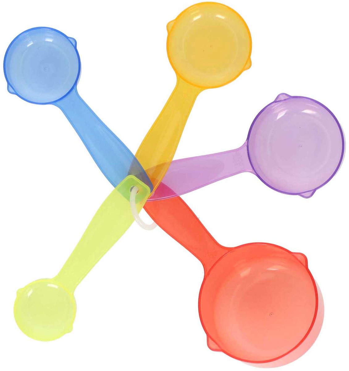 Gekleurde Maatlepels - 5dlg.