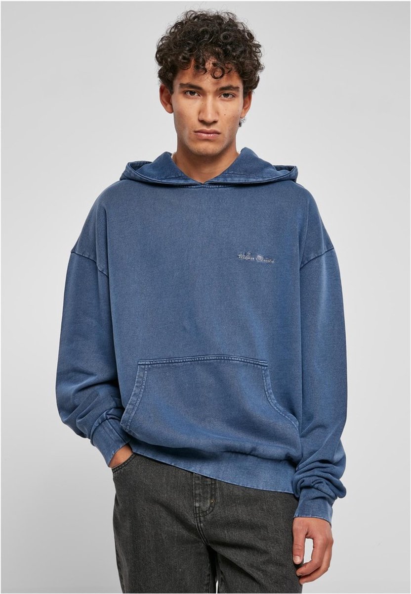 Urban Classics Small Embroidery Hoodie/trui XL Blauw