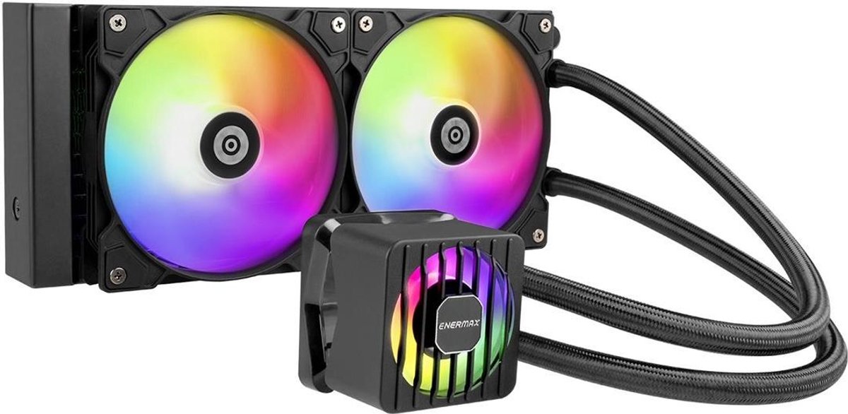 Enermax LIQMAXFLO Processor Kit voor vloeistofkoeling 12 cm Zwart 1 stuk(s)