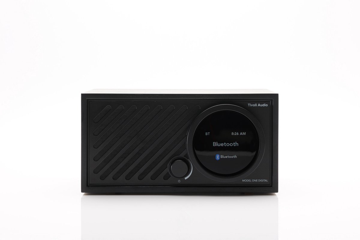 Tivoli Audio - Model One Digital+ Gen 3 - DAB+/WiFi/AirPlay 2/Chromecast/Smart Radio - Black/Black