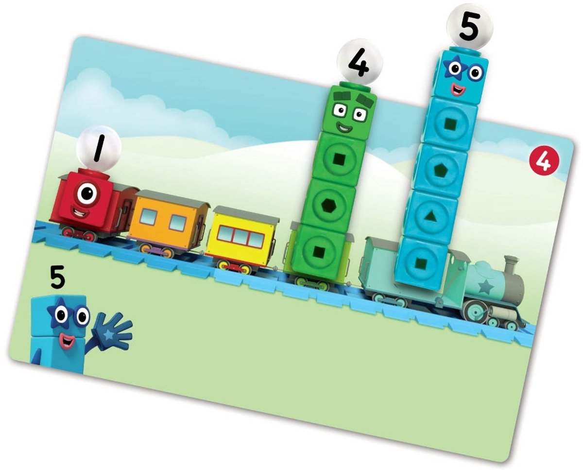 Learning Resources MathLink® Cubes Numberblocks® 1-10 Activity Set - 3+ — afbeelding 2
