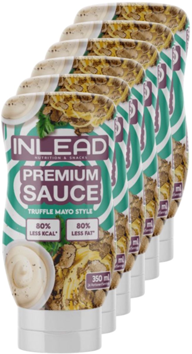 Inlead | Premium Sauce | Truffle Mayo Style | 6 stuks | 6 x 350 ml