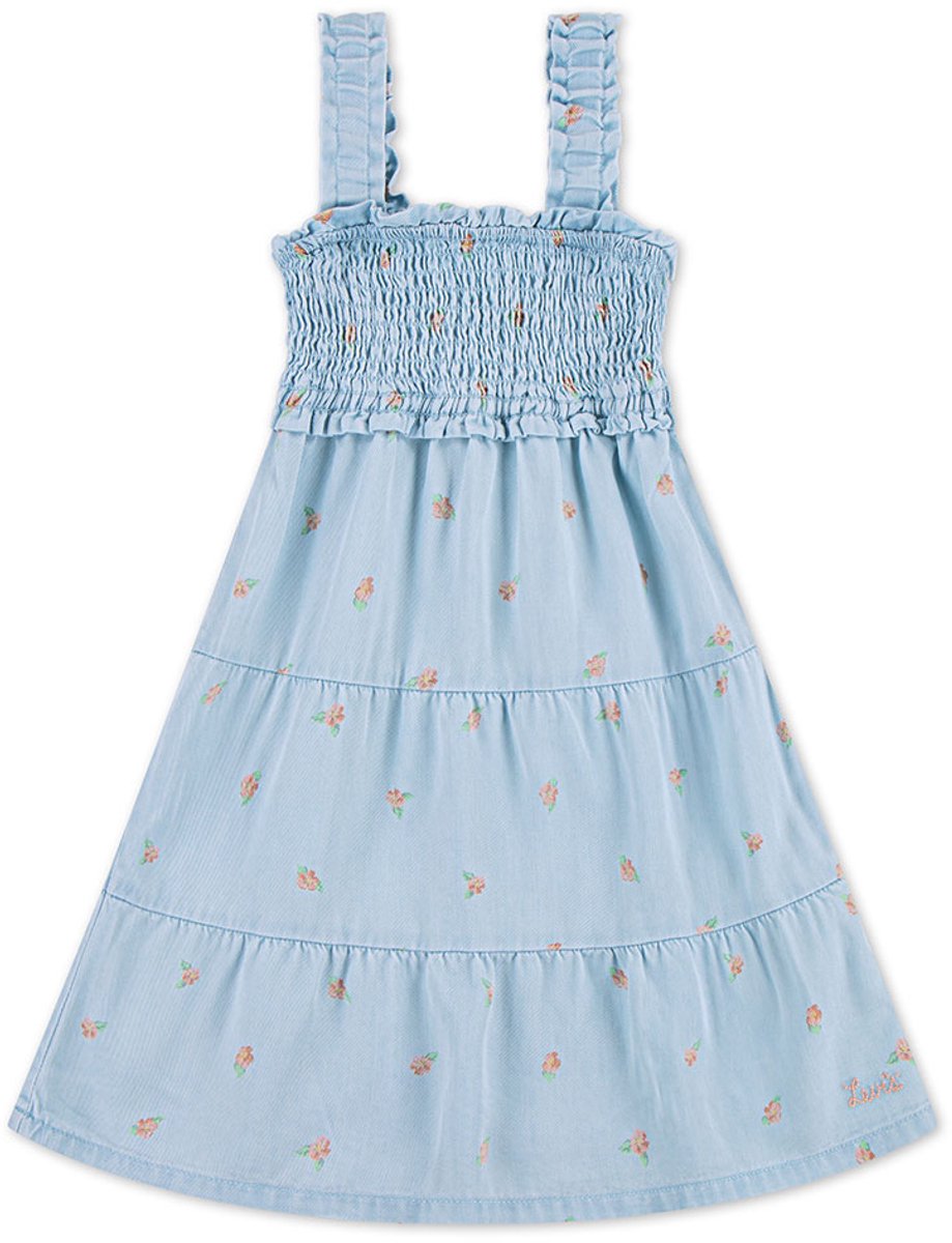 Levi´s ® Kids Smocked Jurk 24 Months Multicolor