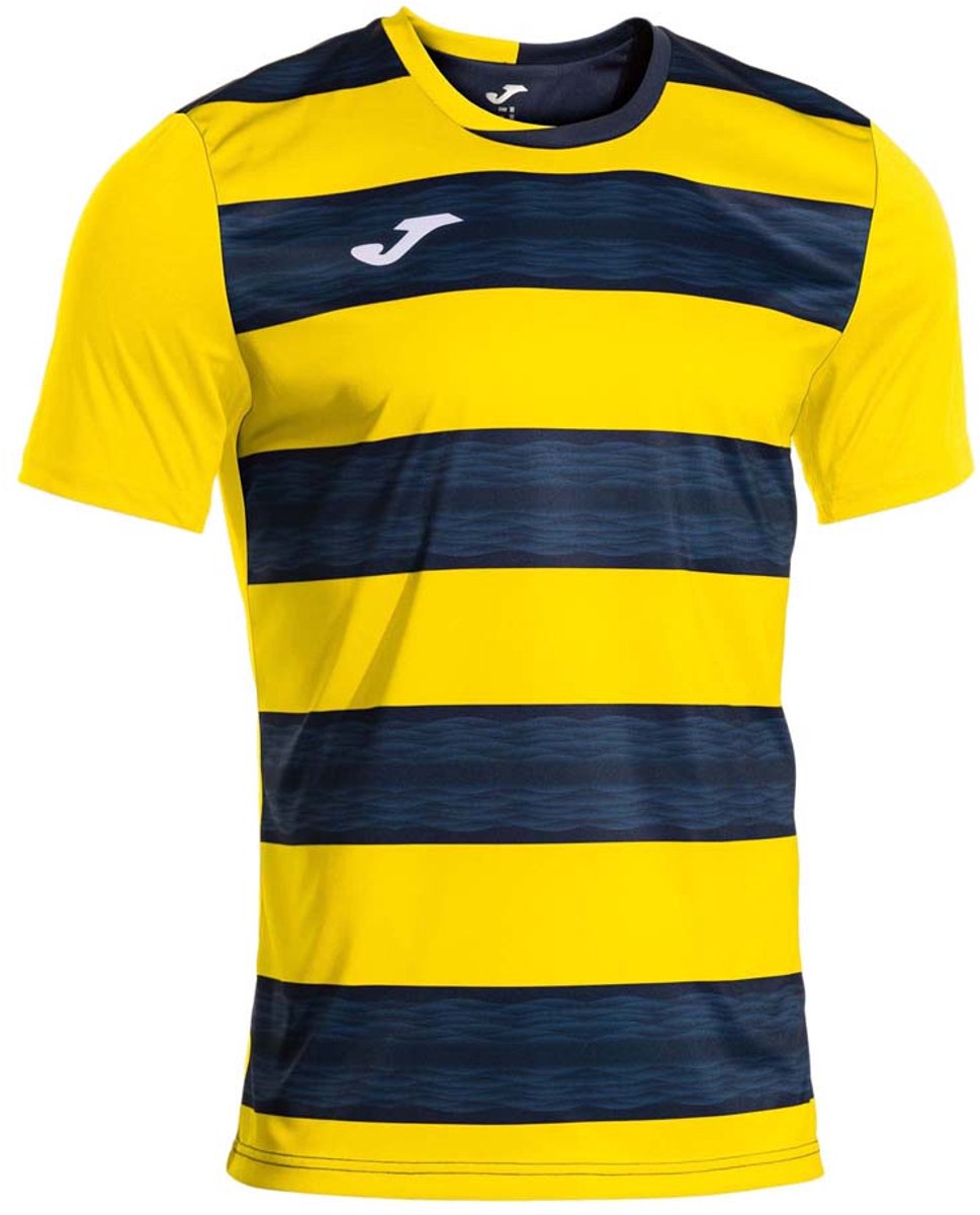 Joma Europa Vi T-shirt Met Korte Mouwen Geel XL Man