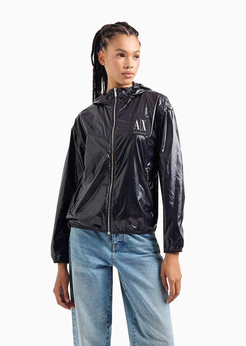 Armani Exchange 8nyb45_ynynz Jas Zwart L Vrouw