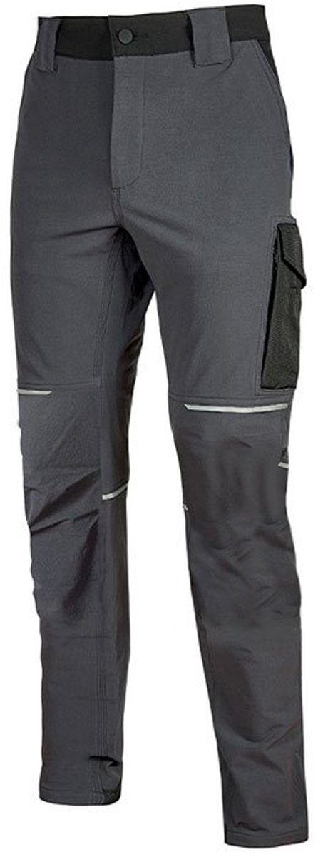 U-power World Werkbroek Grijs XS Man