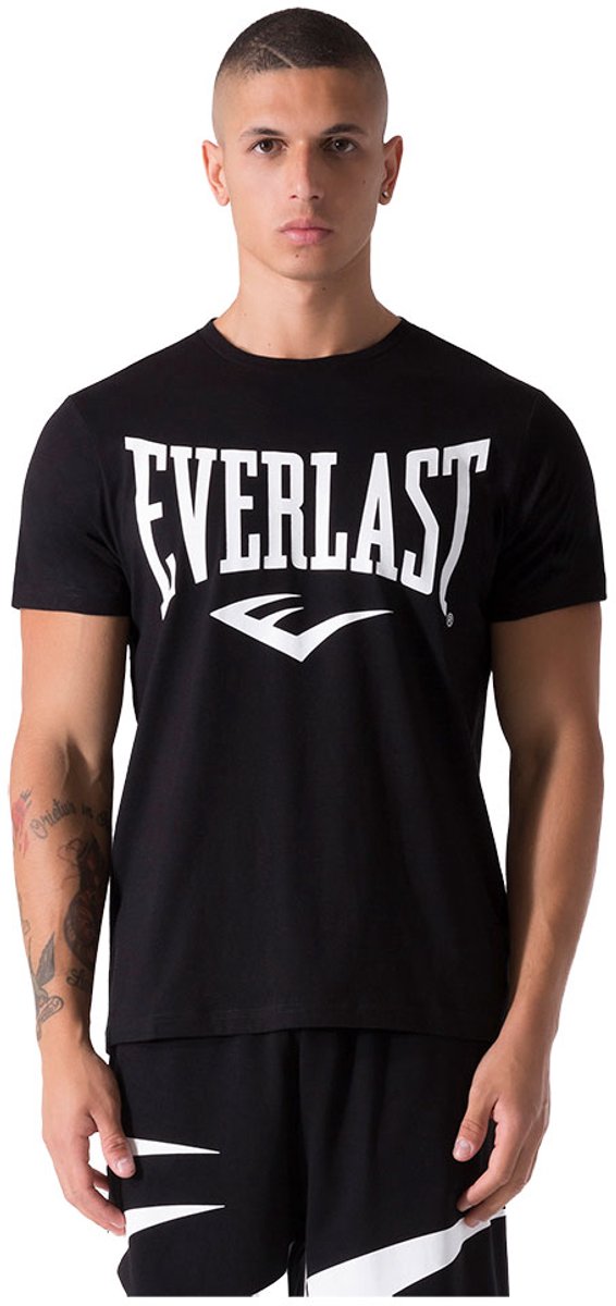 Everlast T-shirt Met Korte Mouwen Zwart S Man